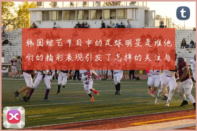 韩国综艺节目中的足球明星是谁他们的精彩表现引发了怎样的关注与热议
