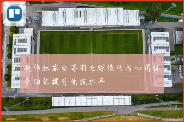 赵伟独家分享羽毛球技巧与心得体会助你提升竞技水平